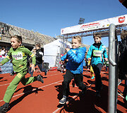 Maratono dalyviai