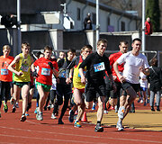 Maratono dalyviai