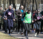 Maratono dalyviai