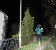 Kaune sudegė namas