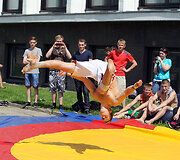 Kauno centre ekstremalų pasirodymai