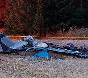 Pakaunėje sudužo lėktuvas