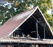 Gaisras nuniokojo restoraną