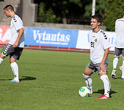 Lietuvos jaunimo (U-19) vaikinų futbolo rinktinės treniruotė