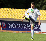 Lietuvos jaunimo (U-19) vaikinų futbolo rinktinės treniruotė