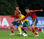 Lietuvos jaunimo (U-19) vaikinų futbolo rinktinės varžybos
