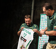 Antanas Guoga ir Arvydas Sabonis