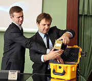 Lietuvi&scaron;ko palydovo i&scaron;lydėtuvės