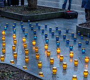 Akcija &bdquo;Uždek žvakutę žuvusiems Ukrainos laisvės gynėjams&ldquo;