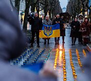 Akcija &bdquo;Uždek žvakutę žuvusiems Ukrainos laisvės gynėjams&ldquo;
