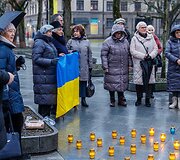 Akcija &bdquo;Uždek žvakutę žuvusiems Ukrainos laisvės gynėjams&ldquo;