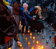 Akcija &bdquo;Uždek žvakutę žuvusiems Ukrainos laisvės gynėjams&ldquo;
