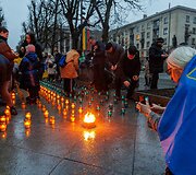 Akcija &bdquo;Uždek žvakutę žuvusiems Ukrainos laisvės gynėjams&ldquo;