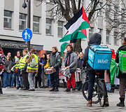 Palestinos palaikymo akcija Kaune