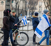 Palestinos palaikymo akcija Kaune