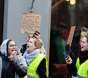 Palestinos palaikymo akcija Kaune