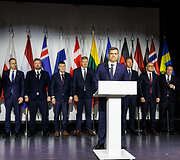 &Scaron;iaurės &scaron;alių grupės gynybos ministrų susitikimas