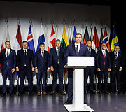 &Scaron;iaurės &scaron;alių grupės gynybos ministrų susitikimas