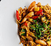 Poko pasta and salad