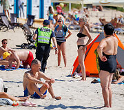 Patruliavimas Palangoje