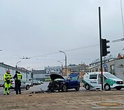 Avarija Kauno Karaliaus Mindaugo prospekte