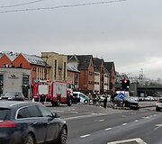 Avarija Kauno Karaliaus Mindaugo prospekte