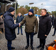 Saulius Skvernelis ir &Scaron;arūnas Vaitkus