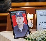 Rolando Venslauskio laidotuvės