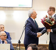 Egidijus Stancikas ir Martynas Prievelis