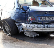 &bdquo;BMW&ldquo; ir greitukės avarija