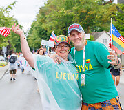 Pasaulio lietuvių sporto žaidynių atidarymas Palangoje
