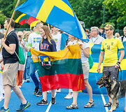 Pasaulio lietuvių sporto žaidynių atidarymas Palangoje