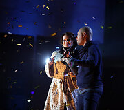 Evelina Sa&scaron;enko ir Sasha Song