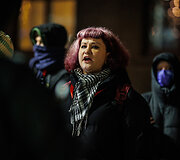 Protestas prie&scaron; krep&scaron;inio rungtynes