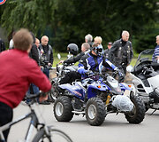 Motociklai mieste