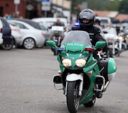 Motociklai mieste