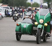 Motociklai mieste