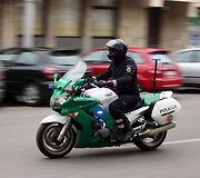 Motociklai mieste