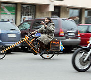 Motociklai mieste