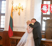 Vestuvių akimirka