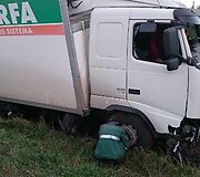 Sunkvežimio avarija