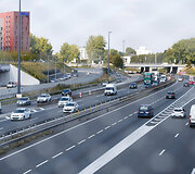 Lilio arena įsikūrusi &scaron;alia greitkelio