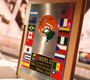 FIBA muziejaus eksponatai