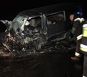 Magistralėje &bdquo;Via Baltica&ldquo; susidūrus trims ma&scaron;inoms žuvo BMW vairuotojas
