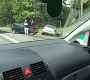 Avarija kelyje Vilnius-Kaunas