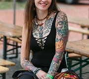 &bdquo;Memel Tattoo Convention&ldquo; lankytojai