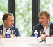 Aurelijus Veryga ir Ramūnas Karbauskis