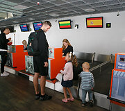 Krep&scaron;ininkų artimieji oro uoste