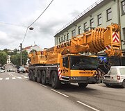 Krano i&scaron;kėlimo operacija