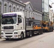 Krano i&scaron;kėlimo operacija